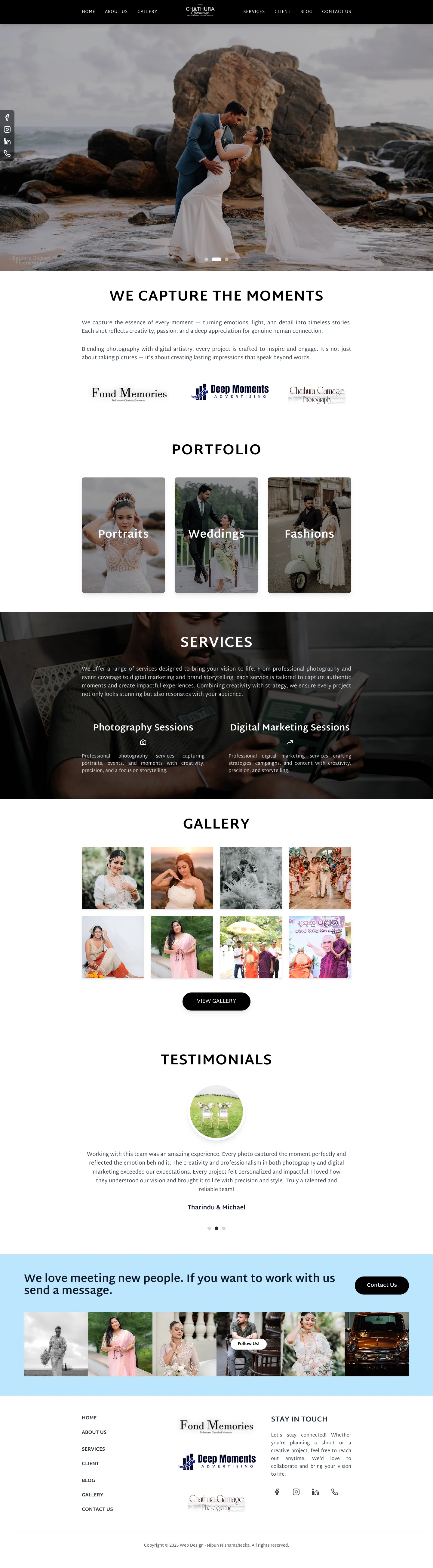Chathura Photography - Photography & Creative Portfolio