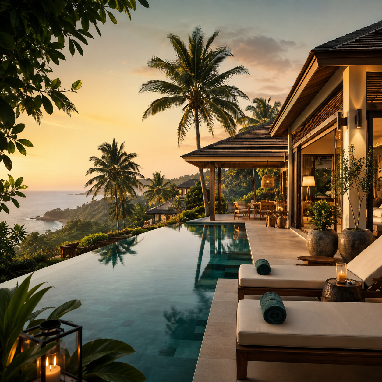 Boutique Villa Suite Interface Preview